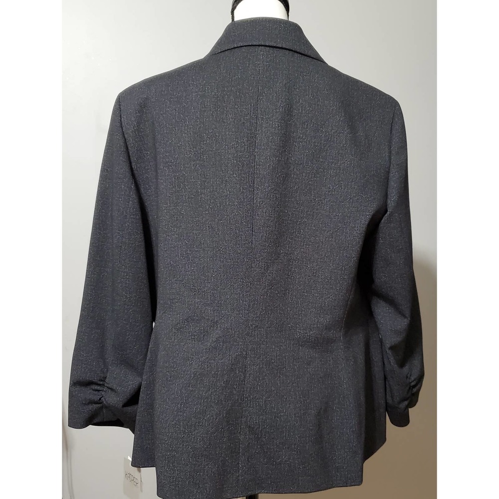 Kasper Ruched One-Button Blazer NWT - Picture 2 of 12
